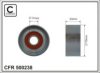 CAFFARO 500238 Tensioner Pulley, v-ribbed belt